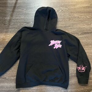 Boys lie heaven sighs oversized hoodie